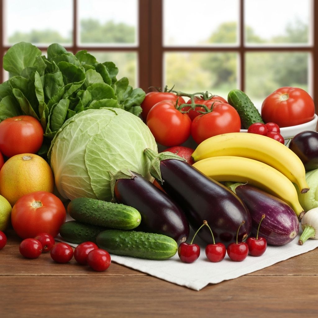 Λαχανικά και φρούτα